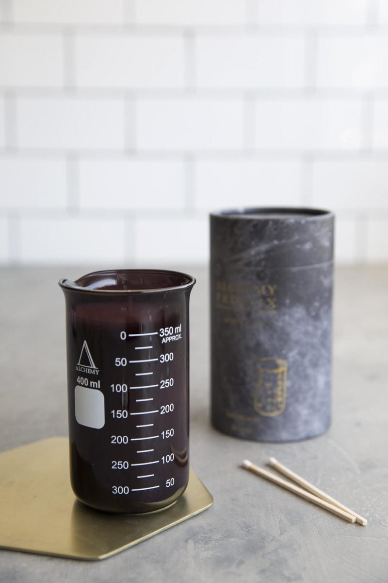 Shop Weddings Alchemy Produx Soy Wax Candles Dark Flask