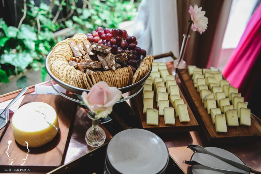 Shop Weddings Paula Merlo Rooftop of The NoMad Hotel Cheese Plates