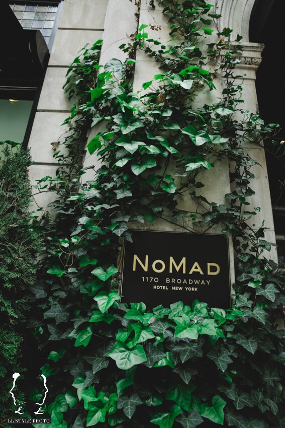 Shop Weddings Paula Merlo Rooftop of The NoMad Hotel Entrance