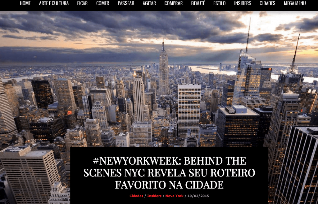 About BTSNYC What The Press Says Style City Braszil