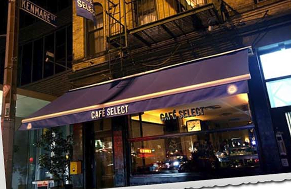 Café Select Restaurant Façade