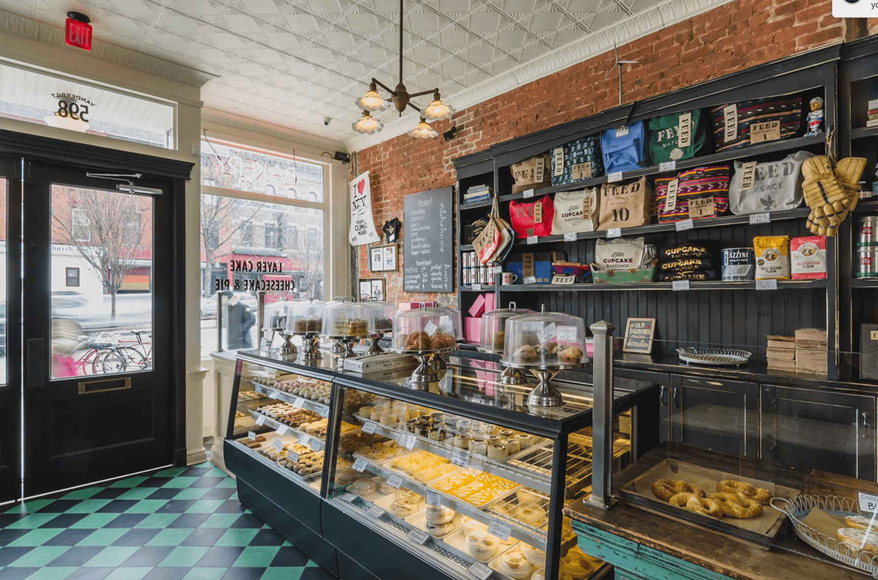 Dining Little Cupcake Bakeshop Brooklyn Interior