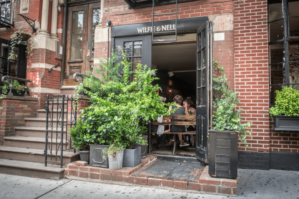 Nightlife Bars Wilfie and Nell Side Door