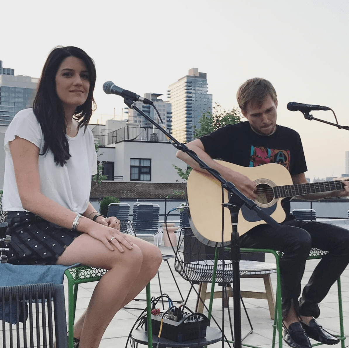 Our Experts Recaps WeWork Williamsburg Show Connor and Lu Before Show