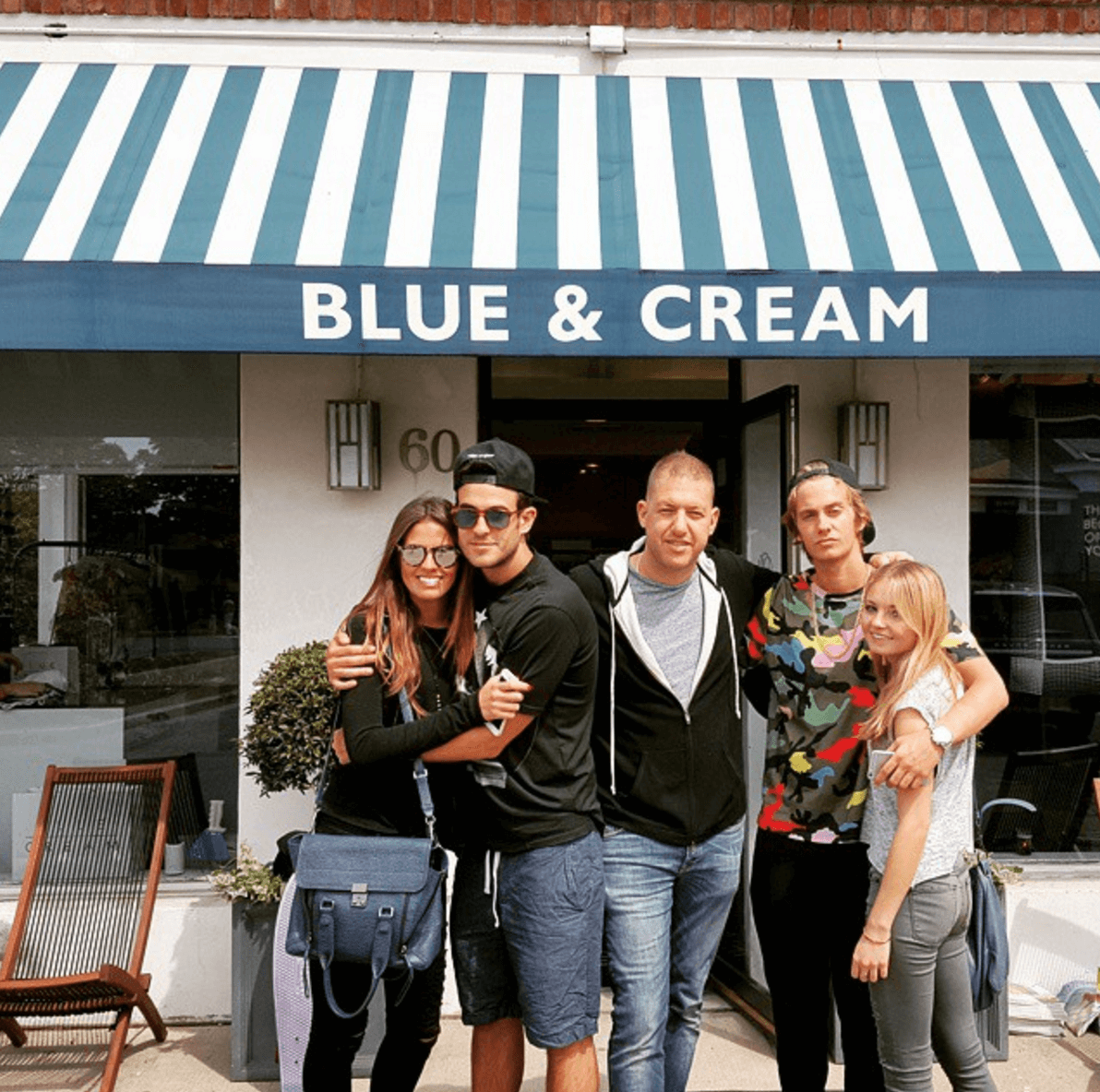 Shop Ladies and Gents Blue and Cream Clients