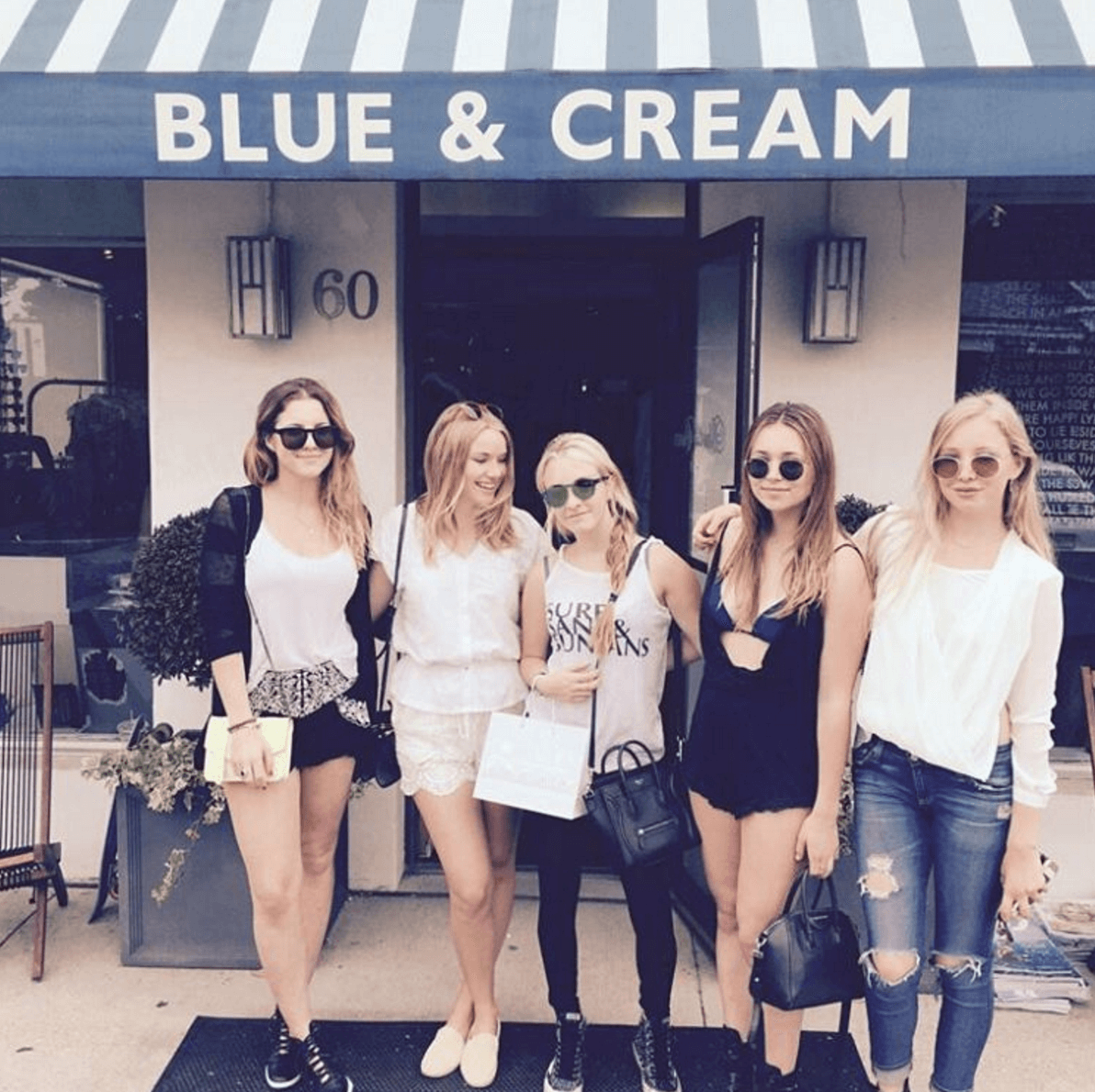 Shop Ladies and Gents Blue and Cream Hamptons Store