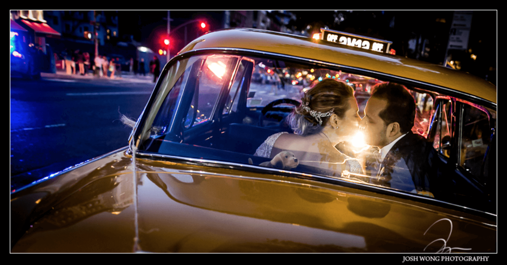 Shop NYC Weddings Martina Campos Cedar Lake Kiss Cab