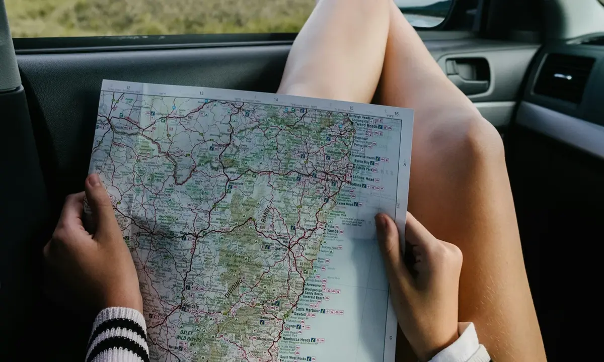 Picture of a person trying to find healing hideaways near the Big Apple.